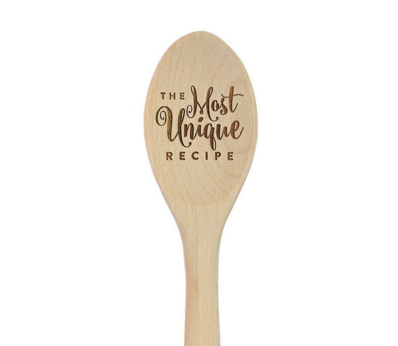 Laser Engraved Wooden Mixing Spoon-Set of 1-Andaz Press-Made With Love-