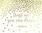 Metallic Gold Confetti Polka Dots Wedding Party Signs-Set of 1-Andaz Press-Mr. & Mrs.-