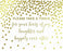 Metallic Gold Confetti Polka Dots Wedding Party Signs-Set of 1-Andaz Press-Mr. & Mrs.-