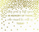 Metallic Gold Confetti Polka Dots Wedding Party Signs-Set of 1-Andaz Press-Mr. & Mrs.-