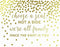 Metallic Gold Confetti Polka Dots Wedding Party Signs-Set of 1-Andaz Press-Mr. & Mrs.-