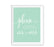 Mint Green Wedding Signs-Set of 1-Andaz Press-Mr. & Mrs.-