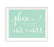 Mint Green Wedding Signs-Set of 1-Andaz Press-Mr. & Mrs.-