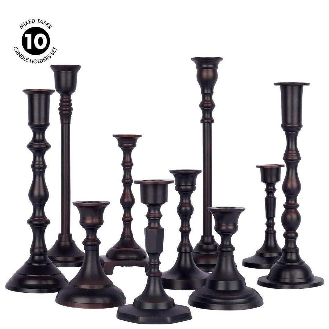 Gold Taper Candle Holder HighQuality Koyal Wholesale