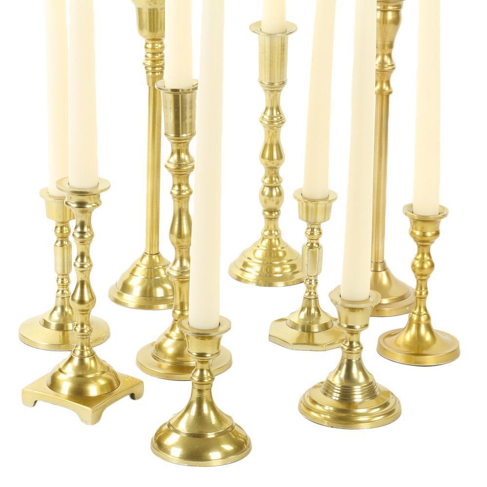 Gold Taper Candle Holder HighQuality Koyal Wholesale
