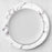 Modern Marble Edge Acrylic Charger Plates Bulk Pack-Koyal Wholesale-Set of 1 (4 PC)-