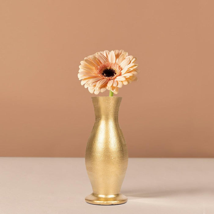 Modern Metal Bud Vases, Set of 6-Set of 6-Koyal Wholesale-Gold-
