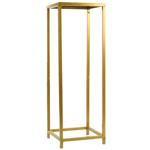 Modern Metal Flower Stand-Koyal Wholesale-Gold-Set of 3-