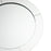 Modern Minimalist Mirror Glass Charger Plates-Set of 4-Koyal Wholesale-Silver-