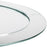 Modern Minimalist Mirror Glass Charger Plates-Set of 4-Koyal Wholesale-Silver-