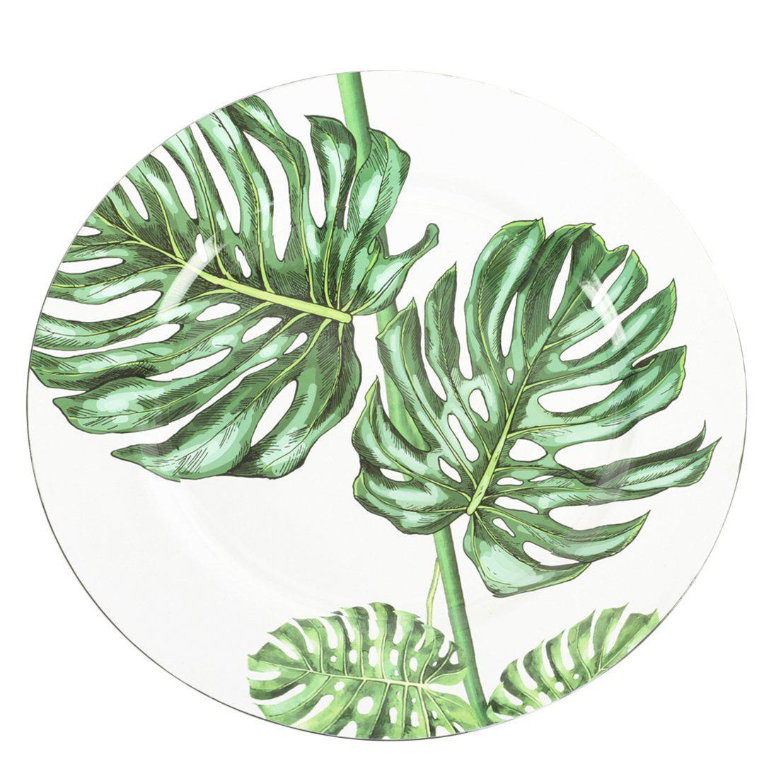 Tropical Charger Plates