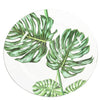 Monstera Tropical Leaf Charger Plates, Set of 4-Set of 4-Koyal Wholesale-