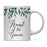 Natural Greenery Green Leaves Wedding Coffee Mug-Set of 1-Andaz Press-Bride-