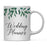 Natural Greenery Green Leaves Wedding Coffee Mug-Set of 1-Andaz Press-Bride-