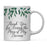 Natural Greenery Green Leaves Wedding Coffee Mug-Set of 1-Andaz Press-Bride-