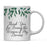 Natural Greenery Green Leaves Wedding Coffee Mug-Set of 1-Andaz Press-Bride-