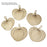 Natural Handmade Raffia Fans-Koyal Wholesale-Set of 12-