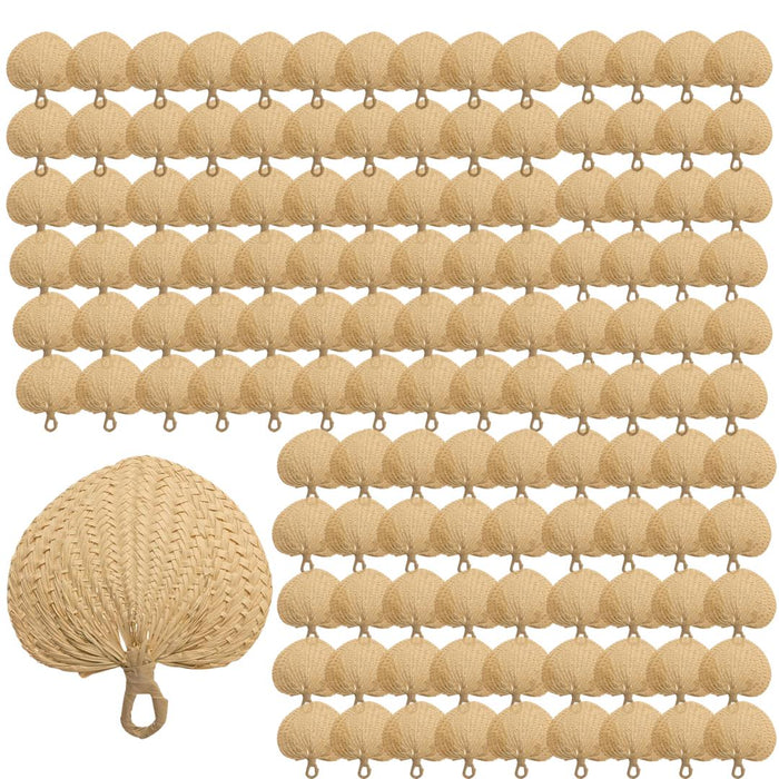 Raffia outlet fans wedding