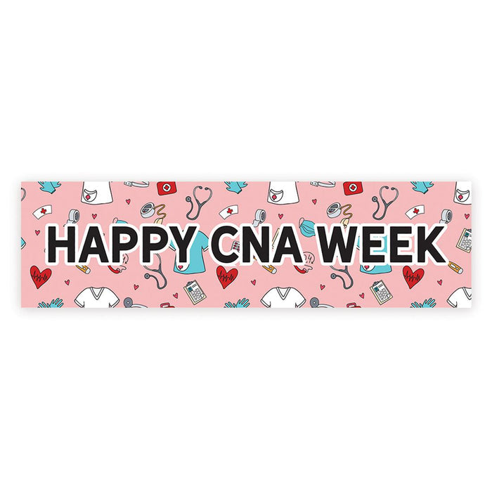 Nurses Week Thank You Banner, Large CNA Week Nurse Appreciation Decor-Set of 1-Andaz Press-Thank You We Appreciate You-