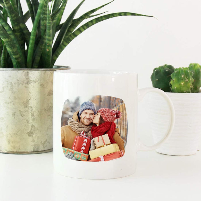 Photo Personalized 11oz. Coffee Mug, Custom Image-Set of 1-Andaz Press-