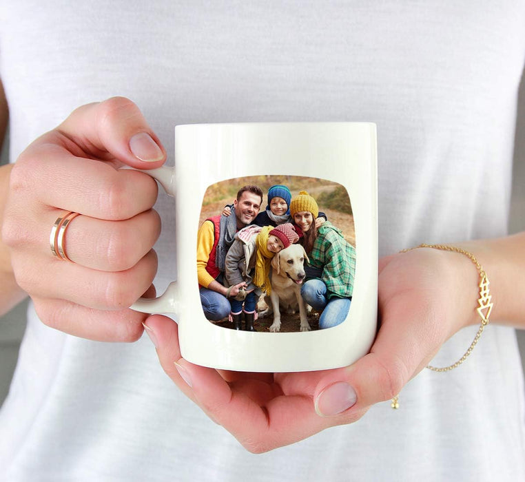 Photo Personalized 11oz. Coffee Mug, Custom Image-Set of 1-Andaz Press-