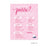 Pink Girl Nautical Baby Shower Games & Fun Activities-Set of 20-Andaz Press-Baby Bingo-