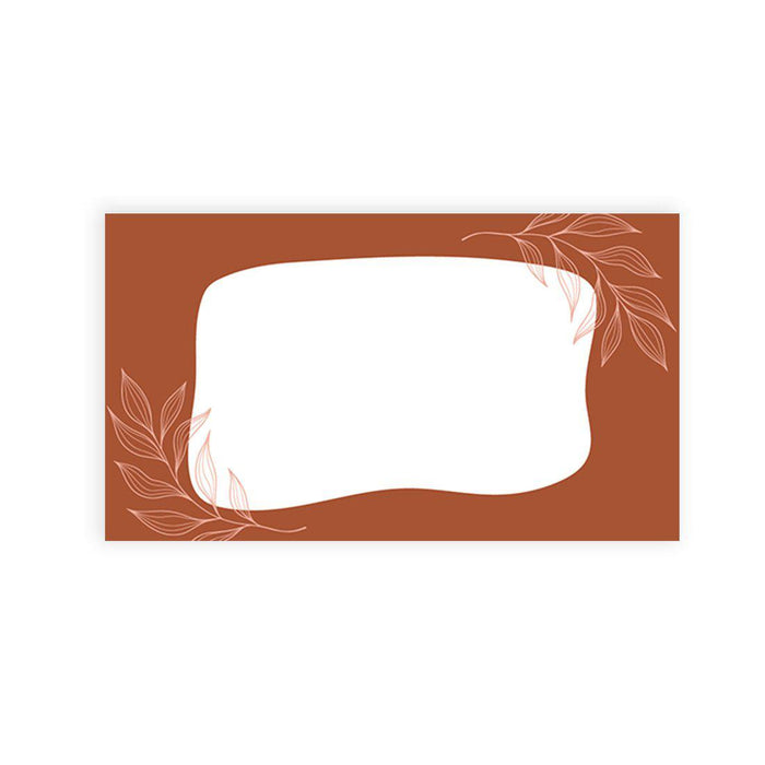 Place Cards for Wedding Party Tables, Seating Name Place Cards, Wedding Decorations Design 1-Set of 60-Andaz Press-Autumn Fall Maple Leaves-