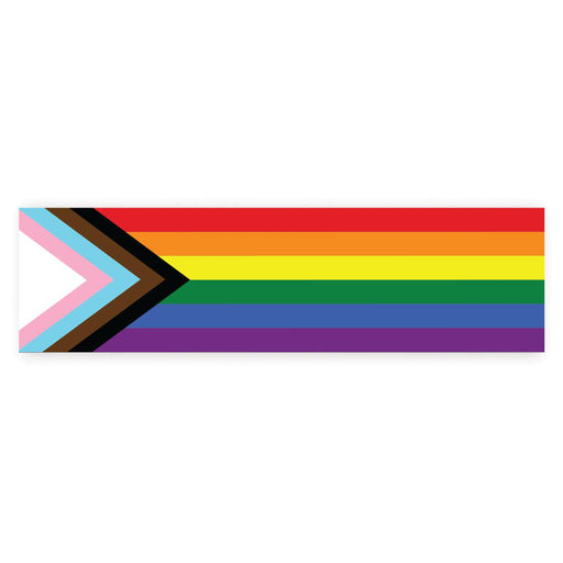 Pride Month Banner for Decor, Set of 1-Set of 1-Andaz Press-Progress Pride Flag-