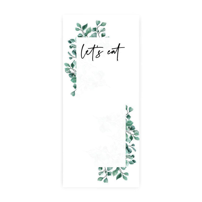 Printable Wedding Paper Menu Cards for DIY Printer for Dinner Table Place Settings Design 1-Set of 52-Andaz Press-Autumn Fall Maple Leaves-