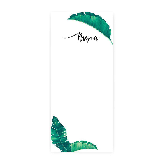 Printable Wedding Paper Menu Cards for DIY Printer for Dinner Table Place Settings Design 1-Set of 52-Andaz Press-Autumn Fall Maple Leaves-