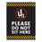 Restaurant Social Distancing Rectangle Curbside Signs-Set of 10-Andaz Press-Thank You-