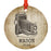 Set of 1 Film Camera Metal Ornament 20XX, Custom Christmas Decor for Photographers-Set of 1-Andaz Press-Vintage Camera-