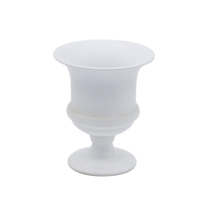 Set of 10 Petite Urn Metal Trumpet Vases-Set of 10-Koyal Wholesale-Gold-