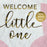 Set of 100 Real Gold Foil Scripted Welcome Little One Cocktail Napkins-Set of 100-Andaz Press-