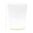 Set of 12 2.6" Tall Frosted Ombre Mercury Glass Votive Candle Holders Bulk Pack-Koyal Wholesale-White-Set of 1 (12 PC)-