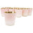 Set of 12 3" Frosted Ombre Mercury Glass Votive Candle Holders Bulk Pack-Koyal Wholesale-Pink-Set of 1 (12 PC)-