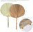 Set of 12 Dried Palm Fans, Natural Wedding Home Décor, 12-16"-Set of 12-Koyal Wholesale-
