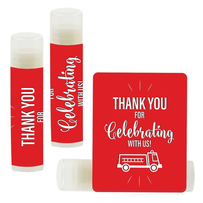 Set of 12 Lip Balm Birthday Party Favors, Thank You for Celebrating with Us-Set of 12-Andaz Press-Princess Crown-