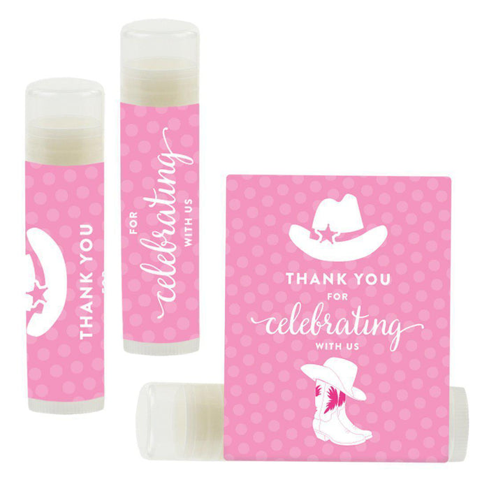 Set of 12 Lip Balm Birthday Party Favors, Thank You for Celebrating with Us-Set of 12-Andaz Press-Princess Crown-