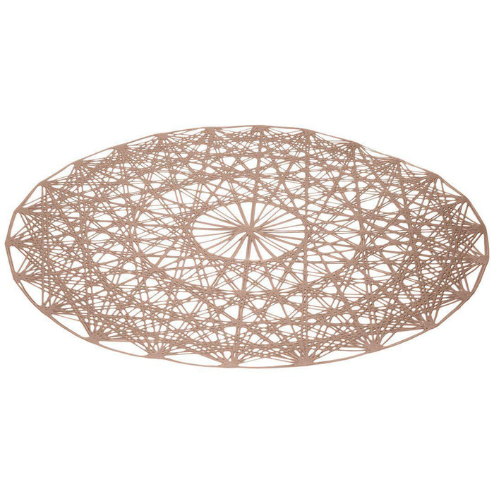 Set of 12 Modern Geometric Placemats-Set of 12-Koyal Wholesale-Gold-