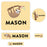 Set of 120 Custom Waterproof School Name Labels, Back to School Supplies-Set of 120-Andaz Press-Cute Sloth-