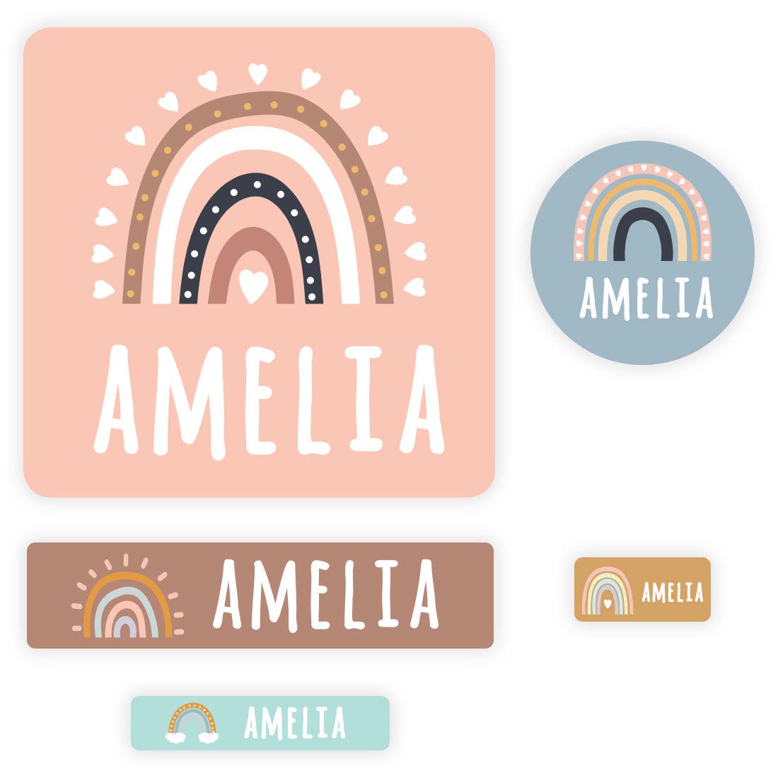 Waterproof School Name Labels