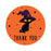 Set of 120 Halloween Thank You Stickers Labels For Kids Treat Bags Goodie, Halloween Party Favors-Set of 120-Andaz Press-Happy Jack O' Lantern-
