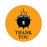 Set of 120 Halloween Thank You Stickers Labels For Kids Treat Bags Goodie, Halloween Party Favors-Set of 120-Andaz Press-Cauldron-