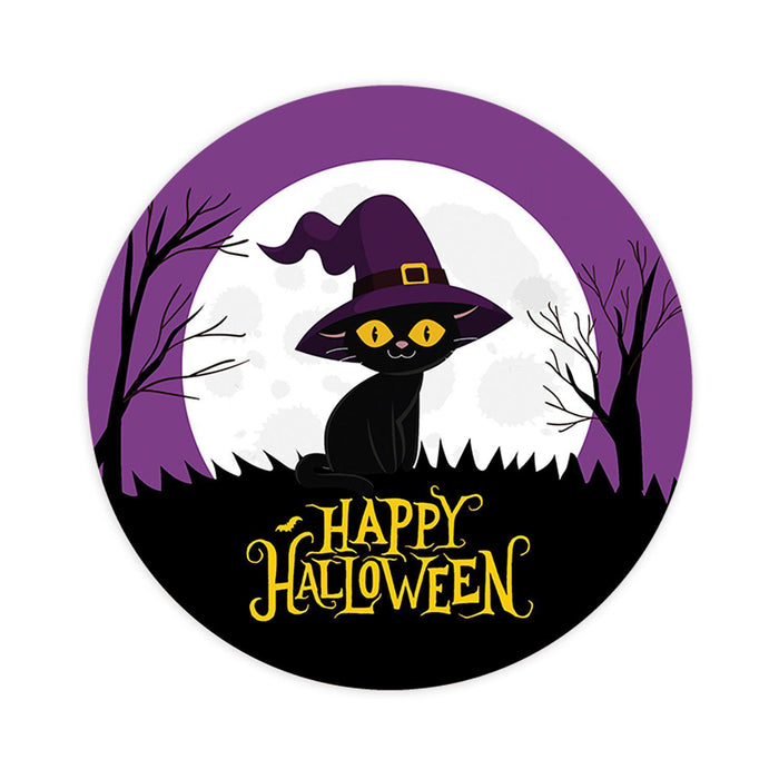 Set of 120 Happy Halloween Stickers Labels For Kids Treat Bags Goodie, Halloween Party Favors-Set of 40-Andaz Press-Happy Jack O' Lantern-