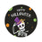 Set of 120 Happy Halloween Stickers Labels For Kids Treat Bags Goodie, Halloween Party Favors-Set of 40-Andaz Press-Skeleton with Top Hat-