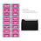 Set of 16 Couples Coupons-Set of 16-Andaz Press-Fuchsia Love-
