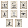 Set of 16 Halloween Wine Bottle Labels Potion Bottles Halloween Decor Apothecary Halloween Decor Vintage Halloween Decor-Set of 16-Andaz Press-Aged-