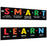 Set of 2 Classic Rainbow Classroom Banner Poster Sign for Teachers, Door Wall Decor-Set of 2-Andaz Press-The Power of Yet Growth Mindset Posters-