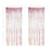 Set of 2 Iridescent Holographic Fringe Party Curtains-Set of 1-Andaz Press-Iridescent-